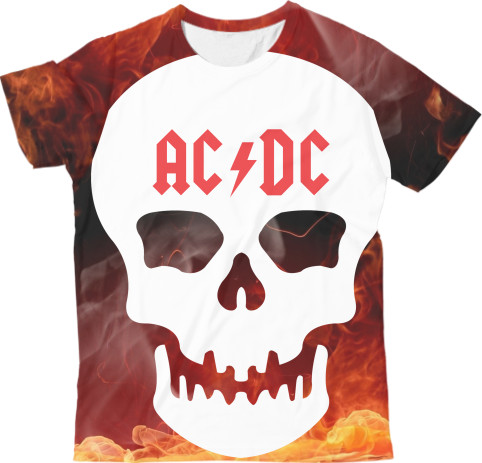 Kids' T-Shirt 3D - AC/DC 4 - Mfest