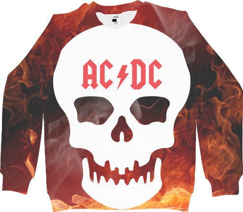 Women's Sweatshirt 3D - AC/DC 4 - Mfest