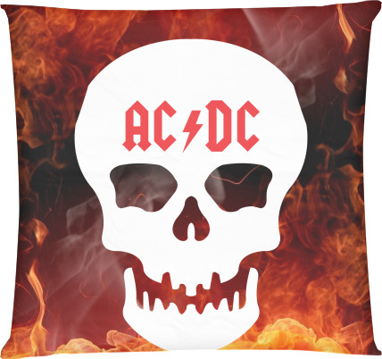 Square Throw Pillow - AC/DC 4 - Mfest