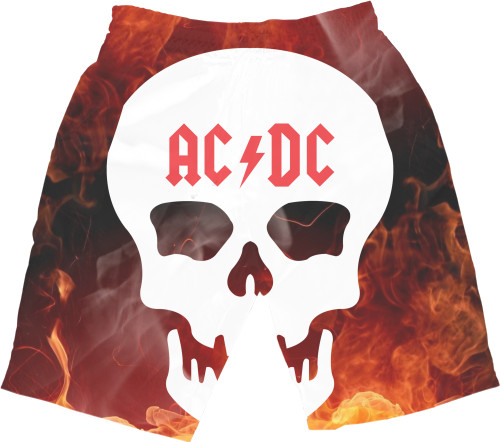 Men's Shorts 3D - AC/DC 4 - Mfest