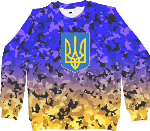 Women's Sweatshirt 3D - УКРАИНА [51] - Mfest