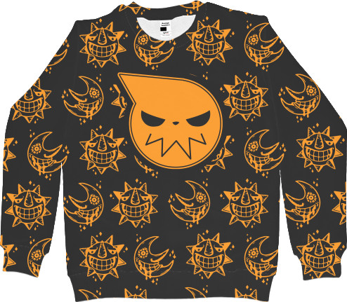 Men's Sweatshirt 3D - Soul Eater 11 - Mfest