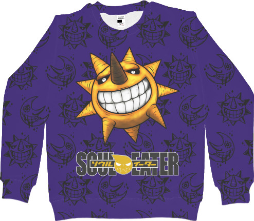 Men's Sweatshirt 3D - Soul Eater 10 - Mfest