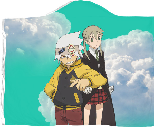 Плед з капюшоном 3D - Soul Eater 9 - Mfest