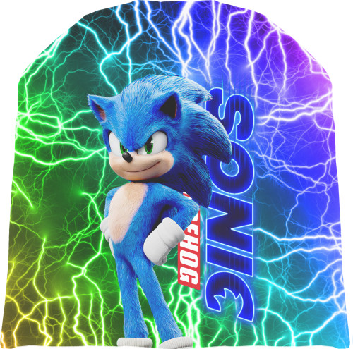 Шапка 3D - SONIC (lightning 2) - Mfest