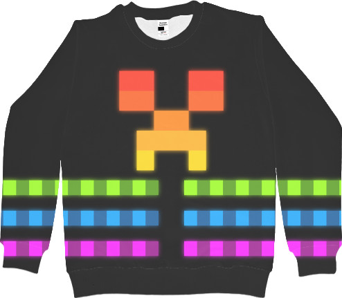 Men's Sweatshirt 3D - Minecraft - Mfest