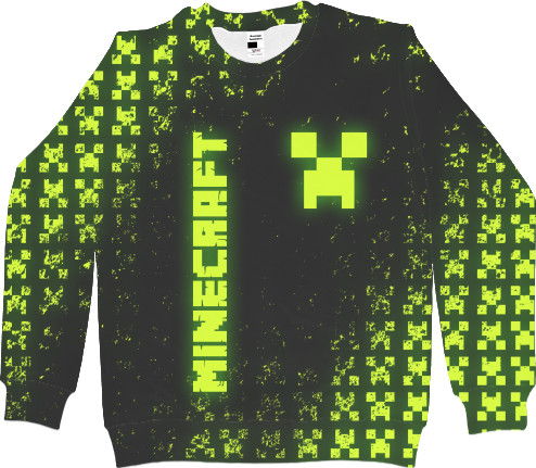 Men's Sweatshirt 3D - Minecraft - Mfest