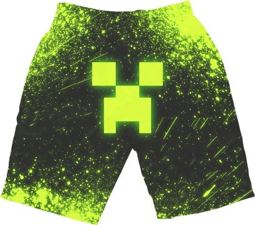 Men's Shorts 3D - Minecraft - Mfest