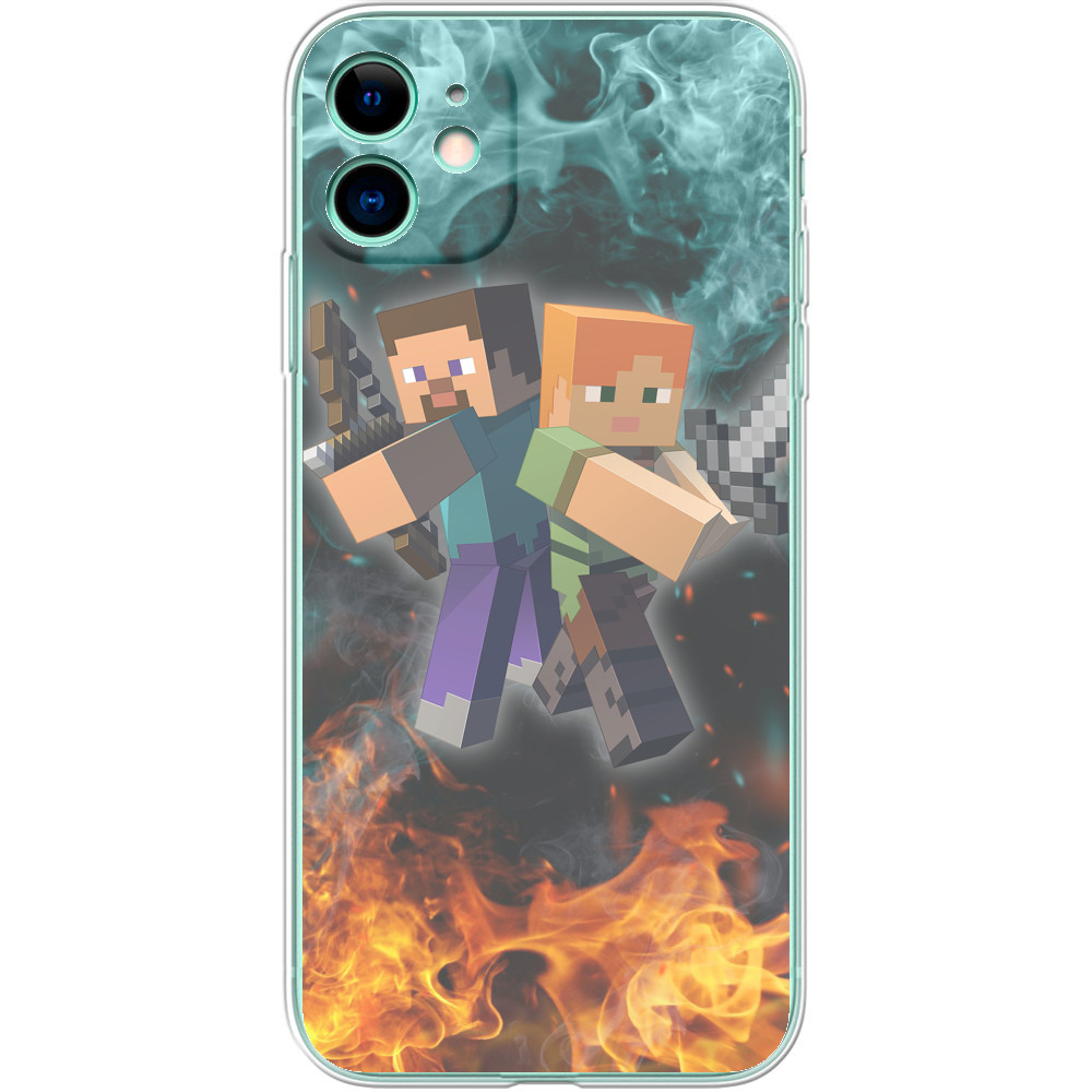 Чохол iPhone - Minecraft - Mfest