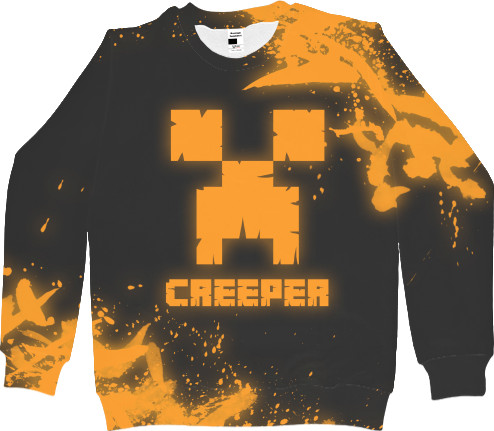 Men's Sweatshirt 3D - Minecraft - Mfest