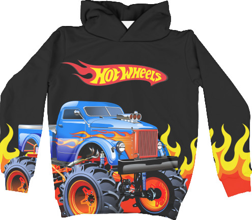 Худи 3D Унисекс - Hot Wheels [12] - Mfest