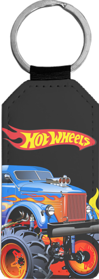 Брелок прямокутний - Hot Wheels [12] - Mfest