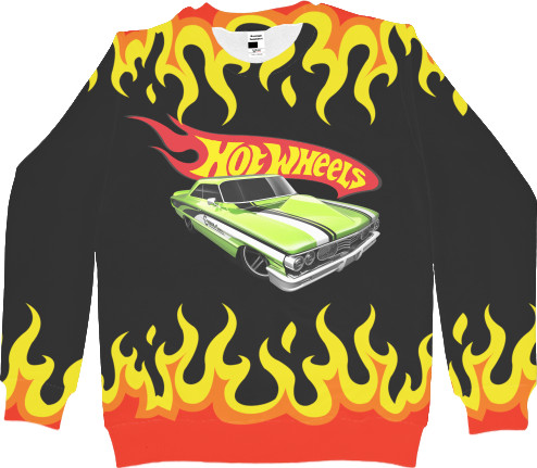 Men's Sweatshirt 3D - Hot Wheels [13] - Mfest