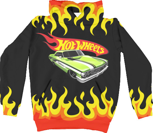 Unisex Hoodie 3D - Hot Wheels [13] - Mfest