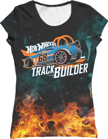 Women's T-Shirt 3D - Hot Wheels [14] - Mfest