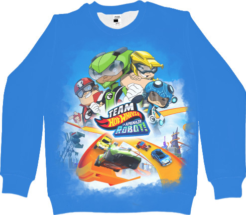 Men's Sweatshirt 3D - Hot Wheels [18] - Mfest