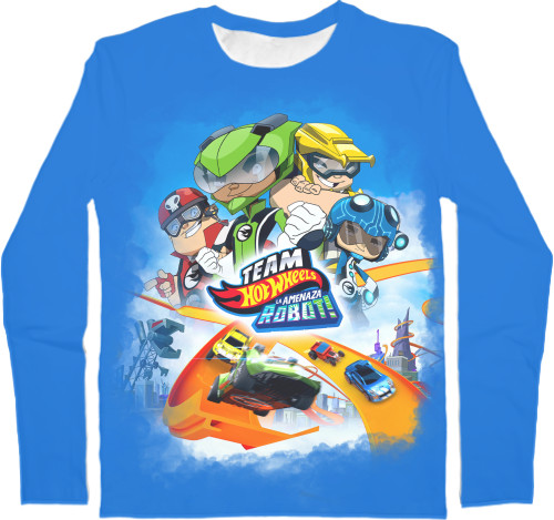 Men's Longsleeve Shirt 3D - Hot Wheels [18] - Mfest