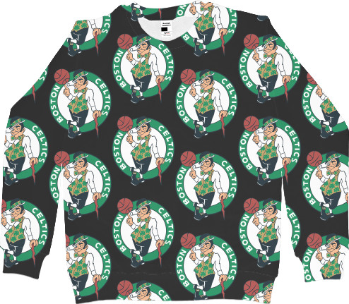 Women's Sweatshirt 3D - BOSTON CELTICS (5) - Mfest