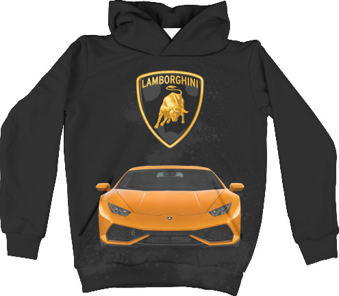 Kids' Hoodie 3D - Lamborghini [17] - Mfest