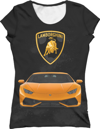 Women's T-Shirt 3D - Lamborghini [17] - Mfest