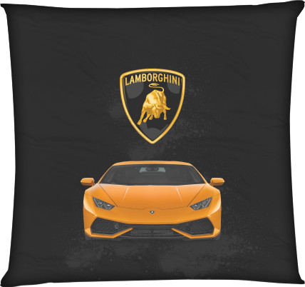 Lamborghini - Square Throw Pillow - Lamborghini [17] - Mfest