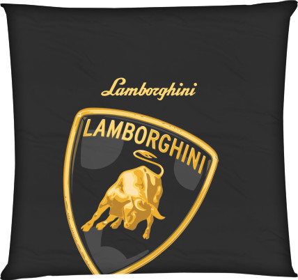 Square Throw Pillow - Lamborghini [19] - Mfest