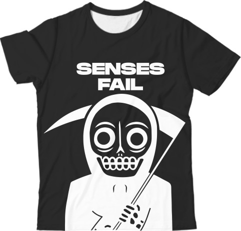 Kids' T-Shirt 3D - SENSES FAIL 6 - Mfest