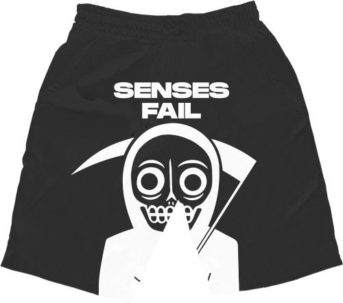 Men's Shorts 3D - SENSES FAIL 6 - Mfest