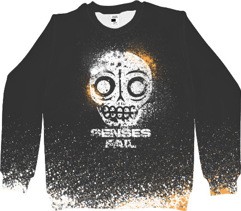 Men's Sweatshirt 3D - SENSES FAIL 8 - Mfest