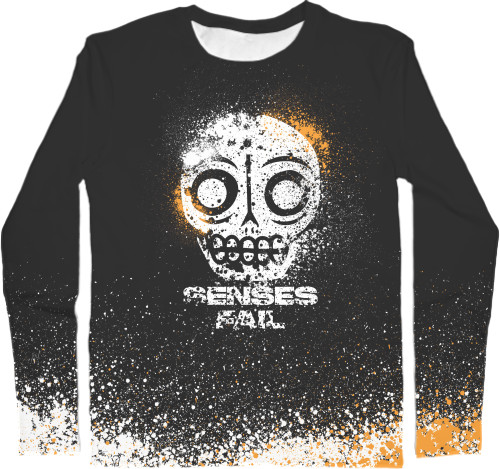 Men's Longsleeve Shirt 3D - SENSES FAIL 8 - Mfest