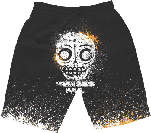 Men's Shorts 3D - SENSES FAIL 8 - Mfest