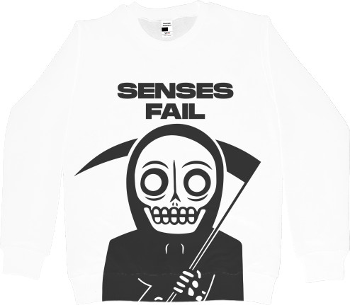 Women's Sweatshirt 3D - SENSES FAIL 9 - Mfest