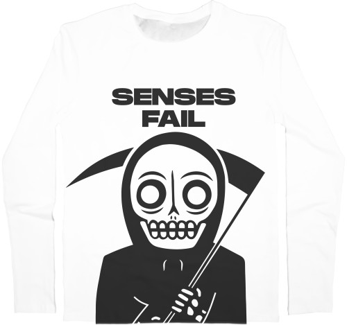 Men's Longsleeve Shirt 3D - SENSES FAIL 9 - Mfest