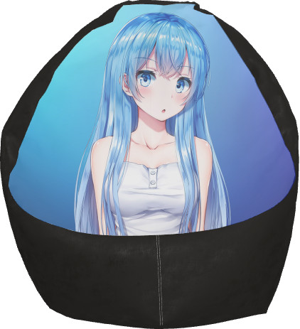 Bean Bag Chair - GIRL (BLUE) - Mfest