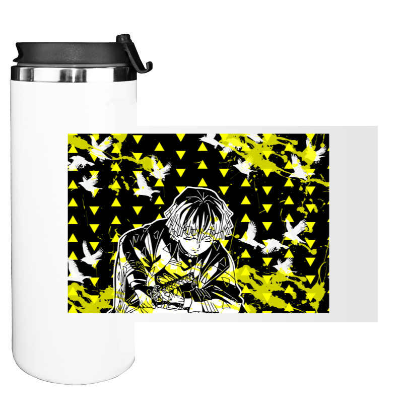 Water Bottle on Tumbler - Зеніцу Агацума - Mfest