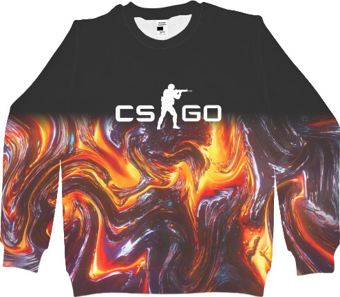 Men's Sweatshirt 3D - CS GO: Сплав - Mfest