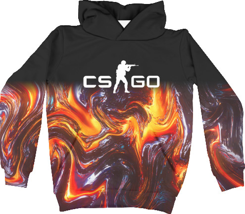 Counter-Strike: Global Offensive - Unisex Hoodie 3D - CS GO: Сплав - Mfest