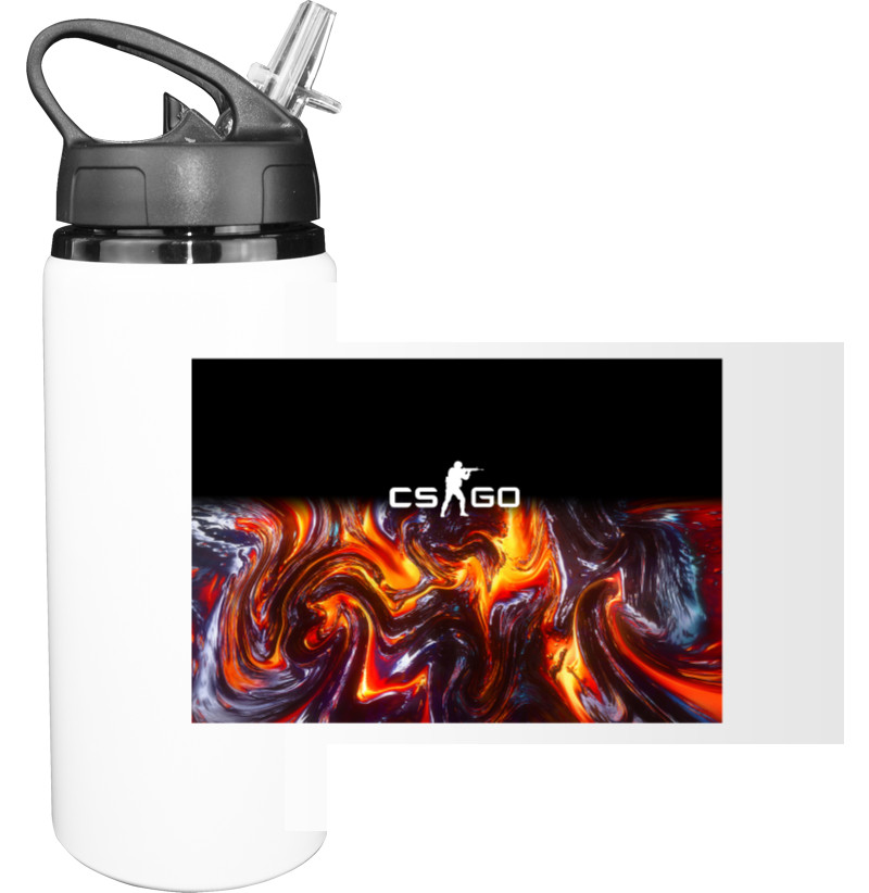 Sport Water Bottle - CS GO: Сплав - Mfest