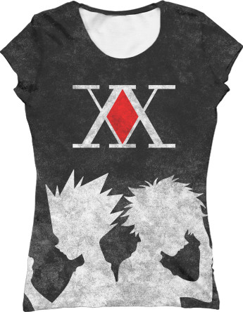 Women's T-Shirt 3D - Hunter × Hunter [3] - Mfest