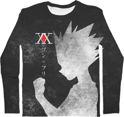 Men's Longsleeve Shirt 3D - Hunter × Hunter [4] - Mfest