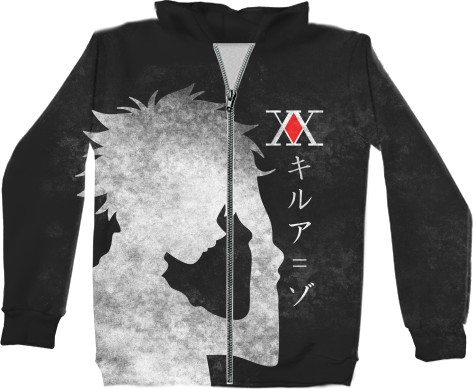 Unisex Zip-through Hoodie 3D - Hunter × Hunter [5] - Mfest