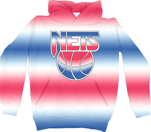 Kids' Hoodie 3D - NETS [1] - Mfest