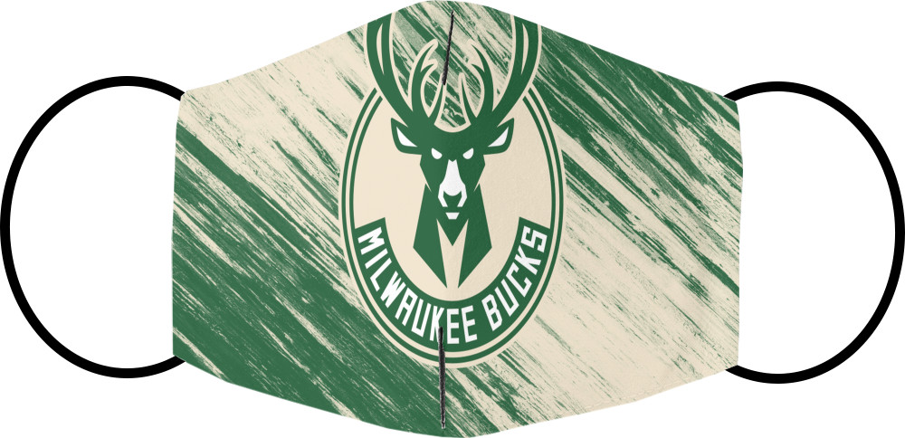 Face Mask - Milwaukee Bucks 3 - Mfest