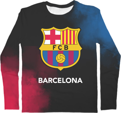 Men's Longsleeve Shirt 3D - BARCELONA [5] - Mfest