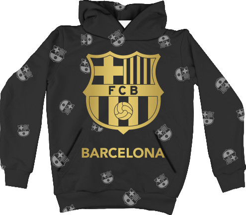 Unisex Hoodie 3D - BARCELONA [4] - Mfest