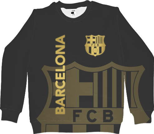 Футбол - Kids' Sweatshirt 3D - BARCELONA [3] - Mfest