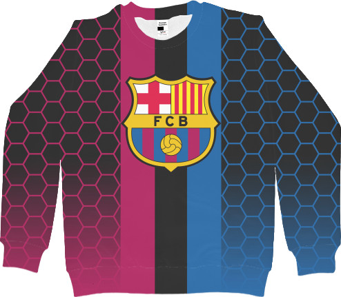 Men's Sweatshirt 3D - BARCELONA [1] - Mfest