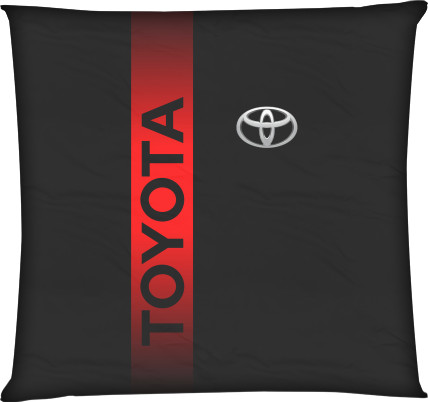 Square Throw Pillow - Toyota [5] - Mfest