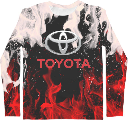 Men's Longsleeve Shirt 3D - Toyota [4] - Mfest