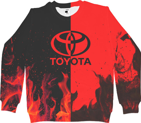 Men's Sweatshirt 3D - Toyota [2] - Mfest